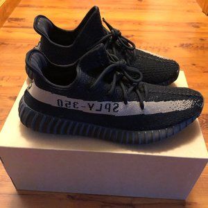 adidas Yeezy Boost 350 V2 Core Black Green Size 10